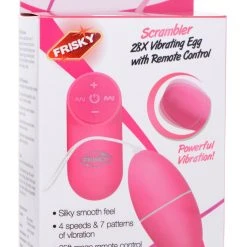 Frisky Vibrators 28X Scrambler Vibrating Egg With Remote Control -