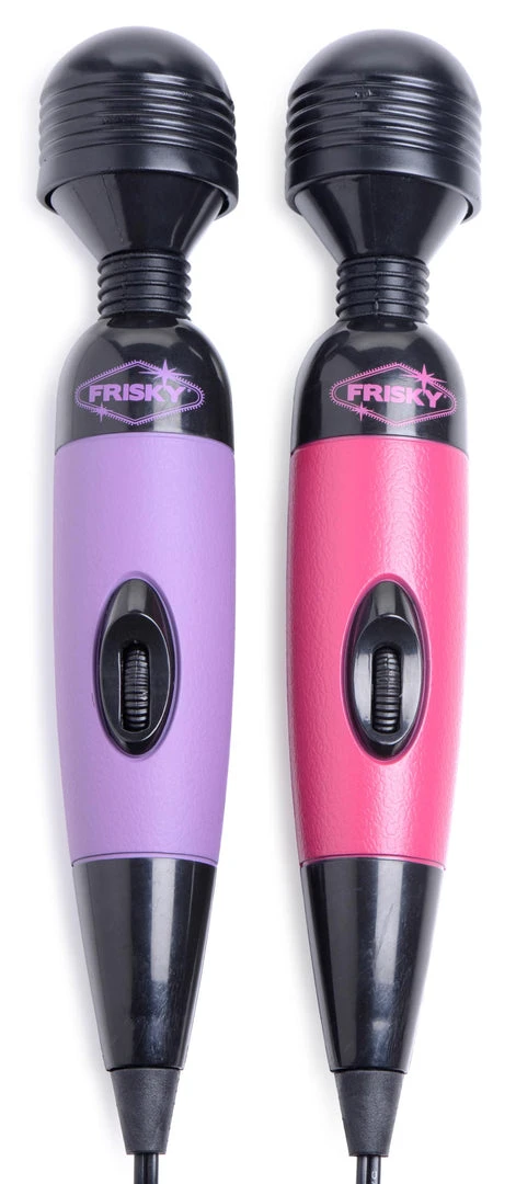Frisky Playful Pleasure Multi-Speed Vibrating Wand - Vibrators 6 Frisky Playful Pleasure Multi-Speed Vibrating Wand - Vibrators