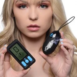 Zeus Electrosex E-Stim Pro Silicone Vibrating Egg With Remote Control BDSM