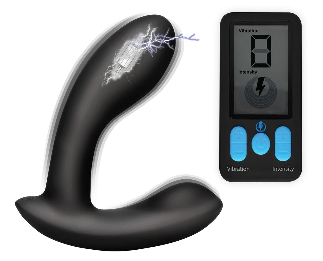 Zeus Electrosex BDSM E-Stim Pro Silicone Vibrating Prostate Massager With Remote Control 3 Zeus Electrosex BDSM E-Stim Pro Silicone Vibrating Prostate Massager With Remote Control