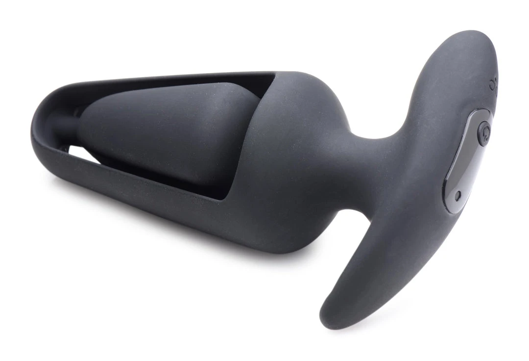 Ass Thumpers 7X Vibrating Hollow Silicone Anal Plug 5 Ass Thumpers 7X Vibrating Hollow Silicone Anal Plug