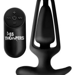 Ass Thumpers 7X Vibrating Hollow Silicone Anal Plug 10 Ass Thumpers 7X Vibrating Hollow Silicone Anal Plug