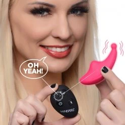 Whisperz Vibrators Voice Activated 10X Silicone Panty Vibrator With Remote Control