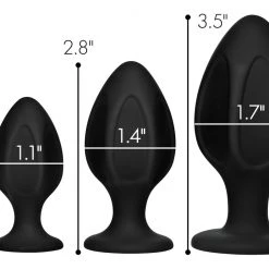 Master Series Triple Juicers Silicone Anal Trainer Set