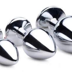 Booty Sparks Gem With Bells Anal Plug Set