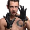 Strict BDSM Locking Vampire Gloves