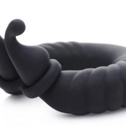 Trinity Vibes 10X Cobra Dual Stimulation Silicone Cock Ring