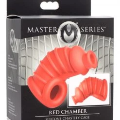 Master Series Chamber Silicone Chastity Cage BDSM