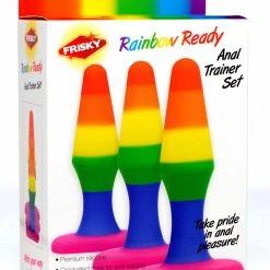 Frisky Rainbow Ready Silicone Anal Set