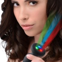 Booty Sparks Light Up Silicone Anal Plug - Large