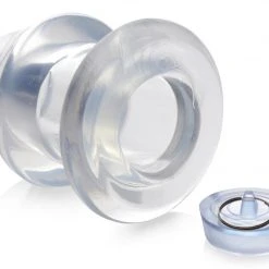 Master Series Ass Bung Hollow Anal Dilator With Plug - Large