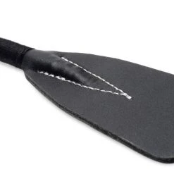 Strict Leather Short Leather Riding Crop With Rhinestone Handle