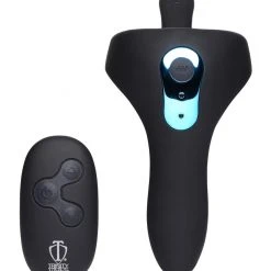 Trinity Vibes Penis Pleasure Power Taint 7X Silicone Cock And Ball Ring With Remote 13 Trinity Vibes Penis Pleasure Power Taint 7X Silicone Cock And Ball Ring With Remote