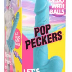Pop Peckers 6.5 Inch Dildo With Balls -