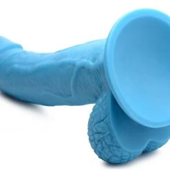 Pop Peckers 7.5 Inch Dildo With Balls - Dildos & Strap-Ons