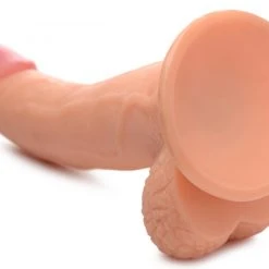 Pop Peckers 7.5 Inch Dildo With Balls - Dildos & Strap-Ons
