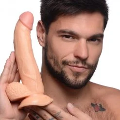 Pop Peckers 7.5 Inch Dildo With Balls - Dildos & Strap-Ons