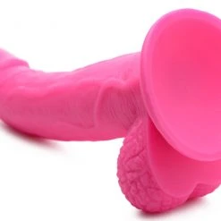 Pop Peckers 7.5 Inch Dildo With Balls - Dildos & Strap-Ons