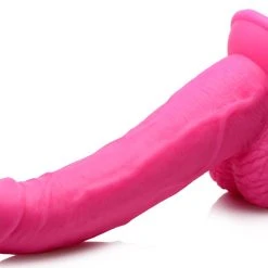 Pop Peckers 7.5 Inch Dildo With Balls - Dildos & Strap-Ons
