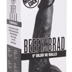 Master Cock Dildos & Strap-Ons Beefy Brad 9 Inch Dildo With Balls -
