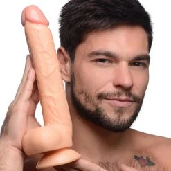 Master Cock Long Logan 10 Inch Dildo With Balls -