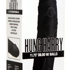 Master Cock Hung Harry 11.75 Inch Dildo With Balls - Dildos & Strap-Ons