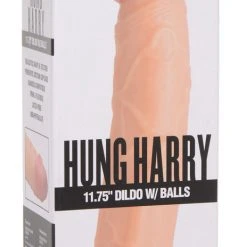 Master Cock Hung Harry 11.75 Inch Dildo With Balls - Dildos & Strap-Ons