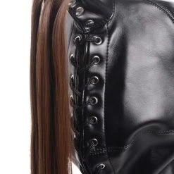 Strict Ponytail Bondage Hood 6 Strict Ponytail Bondage Hood