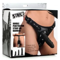 STRICT Double Penetration Strap On Harness Dildos & Strap-Ons