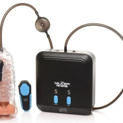 LoveBotz Penis Pleasure The Milker Pro Edition With Automatic Stroking, Suction And Vibration