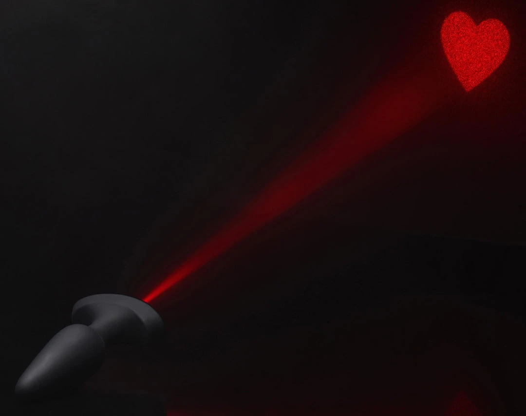 Booty Sparks 28X Laser Heart Silicone Anal Plug With Remote – Small 4 Booty Sparks 28X Laser Heart Silicone Anal Plug With Remote – Small