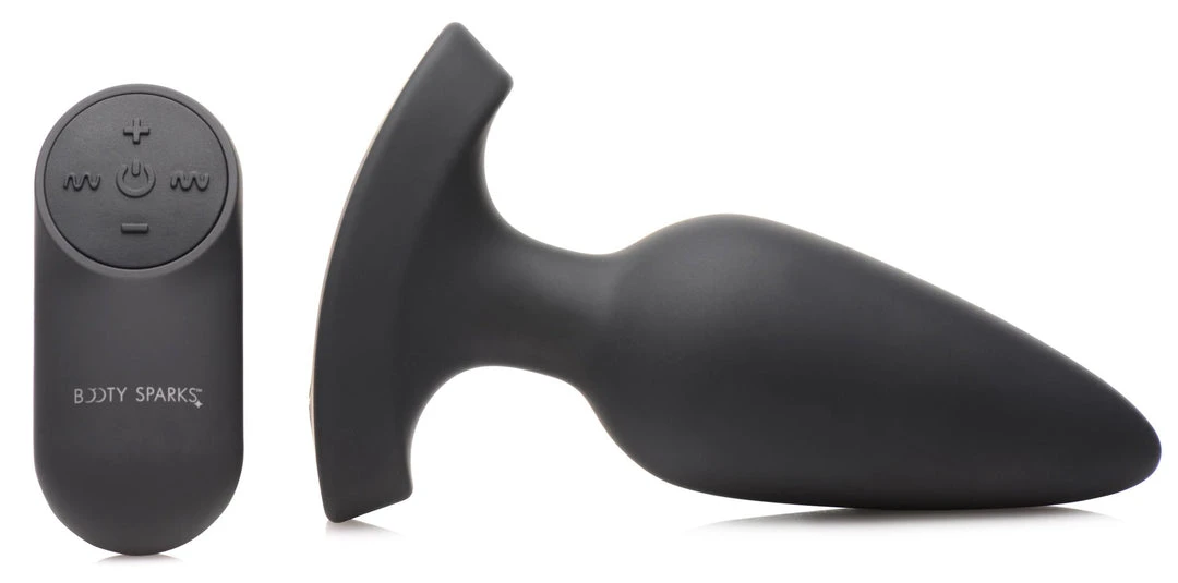 Booty Sparks 28X Laser Heart Silicone Anal Plug With Remote – Small 5 Booty Sparks 28X Laser Heart Silicone Anal Plug With Remote – Small