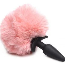 Tailz Vibrating Silicone Anal Plug With 3 Interchangeable Tails