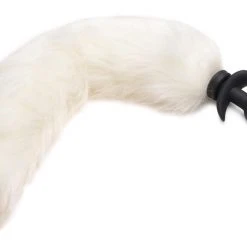 Tailz Vibrating Silicone Anal Plug With 3 Interchangeable Tails