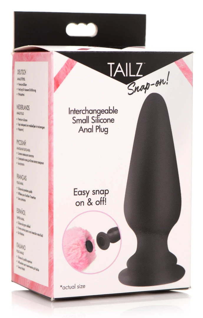 Tailz Interchangeable Silicone Anal Plug - Large 8 Tailz Interchangeable Silicone Anal Plug - Large