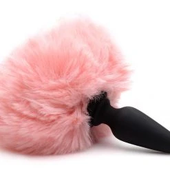 Tailz Small Anal Plug With Interchangeable Bunny Tail -