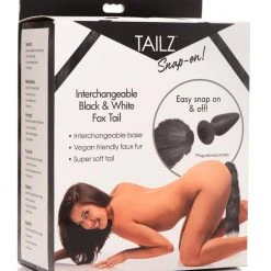 Tailz Interchangeable And White Fox Tail