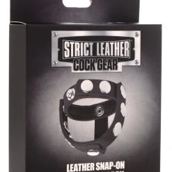 Strict Leather Penis Pleasure Leather Snap-on Cock Harness -