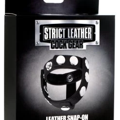 Strict Leather Penis Pleasure Leather Snap-on Cock Harness -