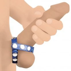 Strict Leather Penis Pleasure Leather Snap-on Cock Harness -