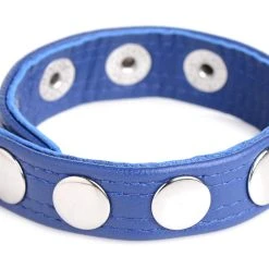 Strict Leather Penis Pleasure Leather Speed Snap Cock Ring -