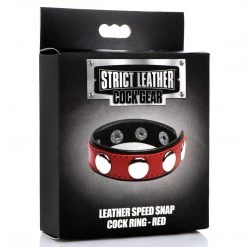 Strict Leather Leather Speed Snap Cock Ring -