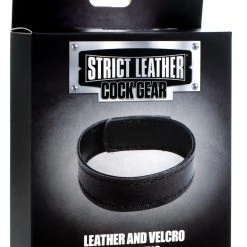 Strict Leather Leather And Velcro Cock Ring