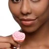 Booty Sparks Rose Gold Anal Plug With Flower - Large