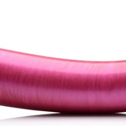 Strap U 7 Inch Metallic Silicone Dildo -