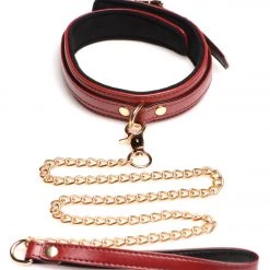 Master Series 6 Piece Burgundy Bondage Set BDSM