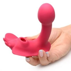 Shegasm Butterfly Tease 10X Clitoral Suction Silicone Stimulator