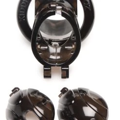 Master Series BDSM Lockdown Customizable Chastity Cage -