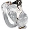Master Series BDSM Lockdown Customizable Chastity Cage -