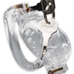 Master Series BDSM Lockdown Customizable Chastity Cage -